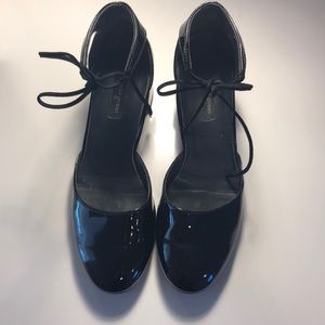 Paul Green Black Kitten Heel Shoes